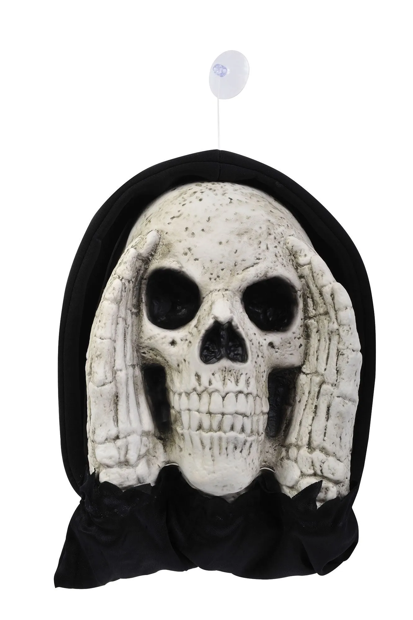12" Scary Skull Window Peeper®