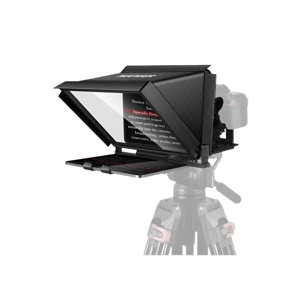 14 Aluminum Teleprompter for Ipad Tablet Dslr with Remote Ios/android Compatible