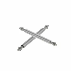 2-19MM SPRING BAR FOR TISSOT PRC200 PRS200 WATCH LEATHER STRAP BAND TOP QUALITY