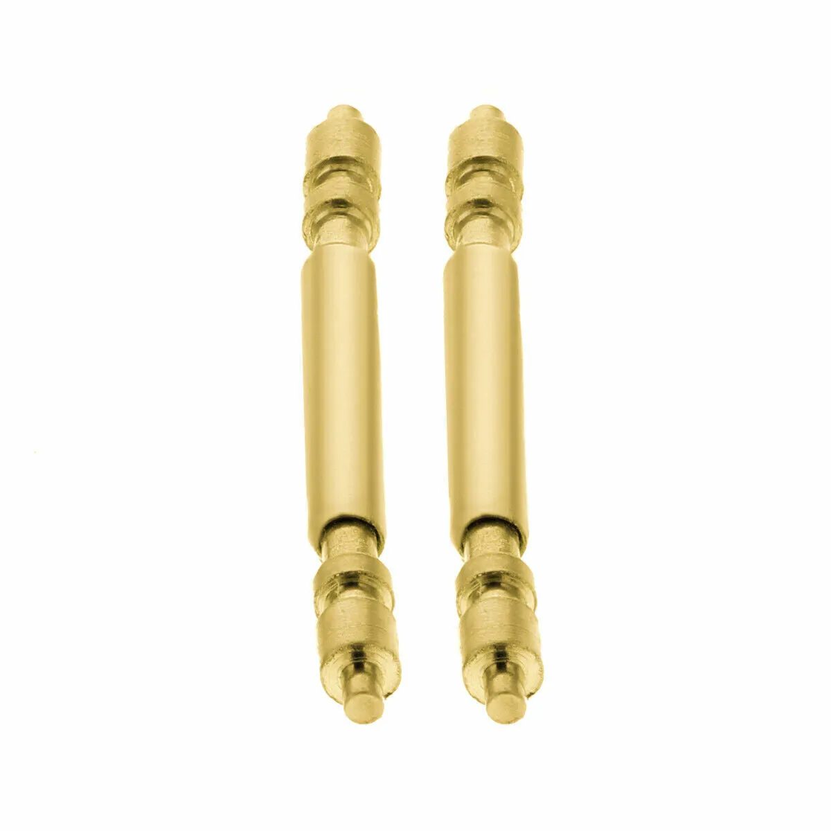 2 GOLD SPRING BAR PIN FOR 36MM ROLEX PRESIDENT 20MM DAYDATE WATCH 1802 1803 1811