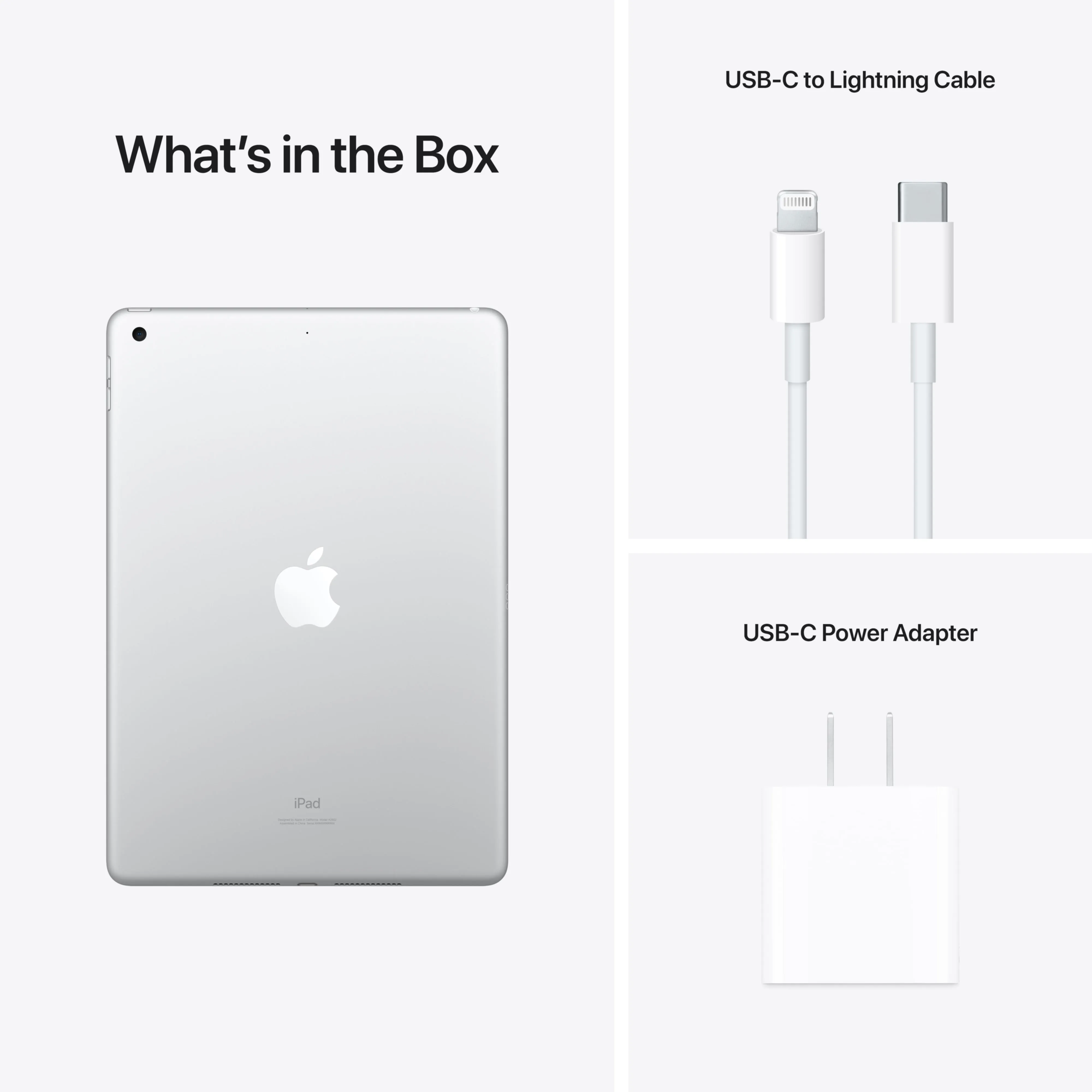 2021 Apple 10.2-inch iPad Wi-Fi 256GB - Silver (9th Generation)