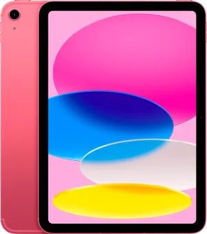 2022 Apple 10.9-inch iPad Wi-Fi   Cellular 256GB - Pink (10th Generation)