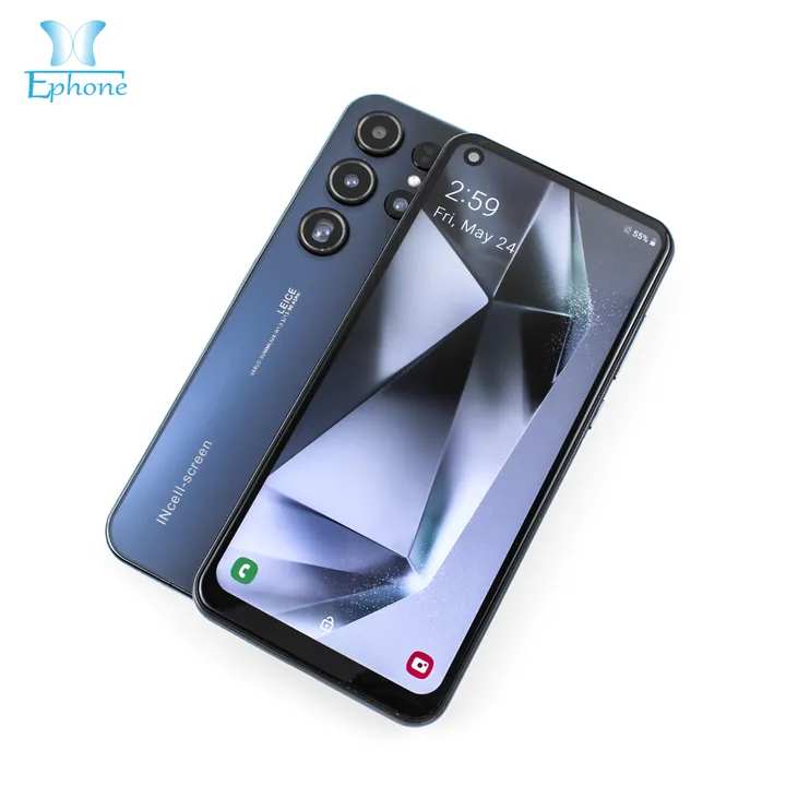 2025 New Drop Shipping Mobile Phone Goophone Android 3G 4G 5G Smart Phones هاتف جوال Goophone جديد للشحن المباشر لعام 2025، يعمل بنظامي Android و3G و4G و5G، وهواتف ذكية
