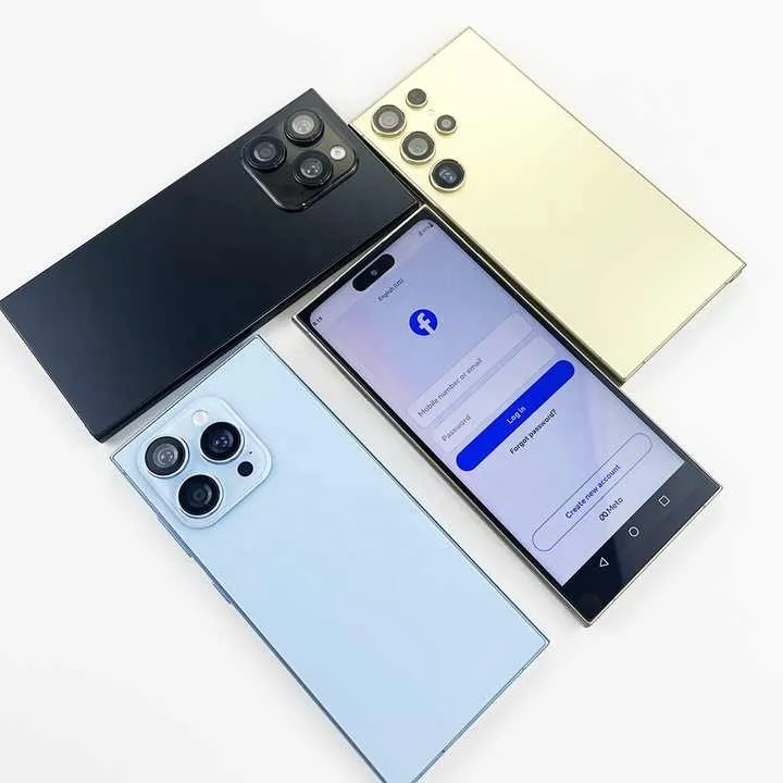 2025 New Drop Shipping Mobile Phone Goophone Android 3G 4G 5G Smart Phones هاتف جوال Goophone جديد للشحن المباشر لعام 2025، يعمل بنظامي Android و3G و4G و5G، وهواتف ذكية