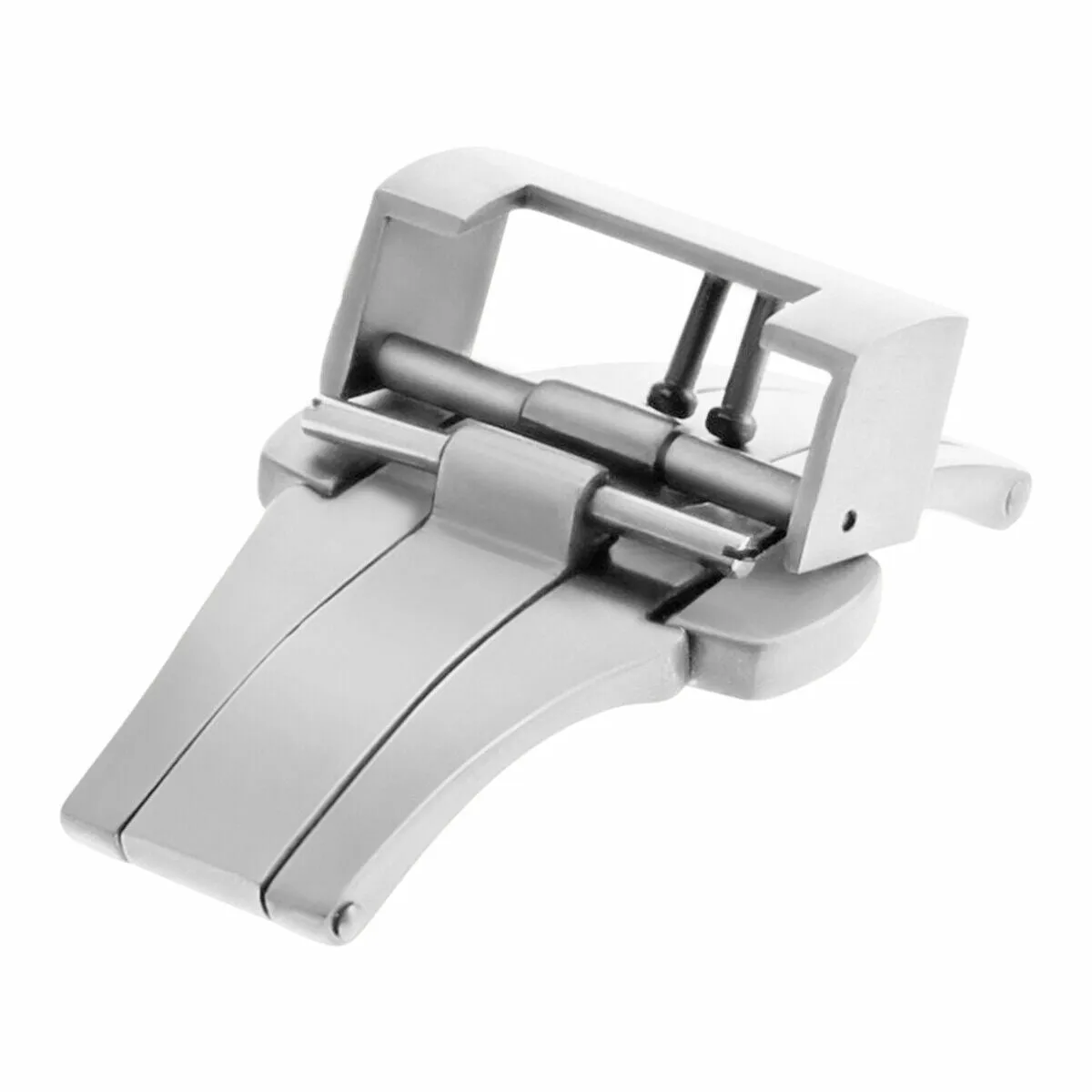 20MM DEPLOYMENT BAND CLASP FOR THICK 3.5MM TO 5MM PANERAI LEATHER STRAP SHINY