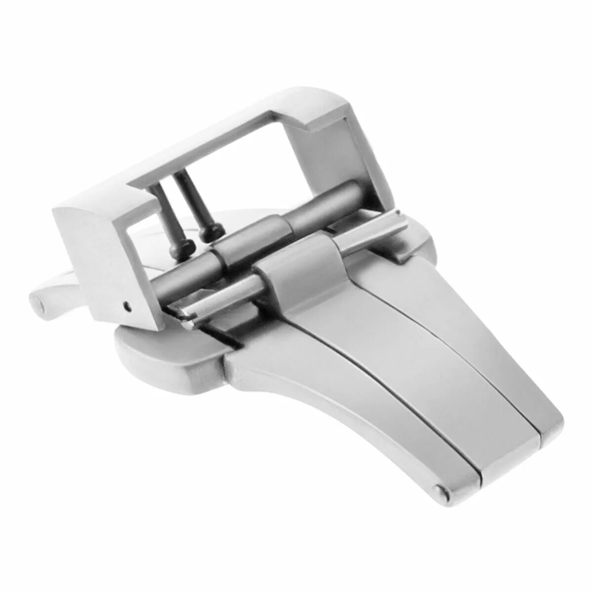 20MM DEPLOYMENT BAND CLASP FOR THICK 3.5MM TO 5MM PANERAI LEATHER STRAP SHINY