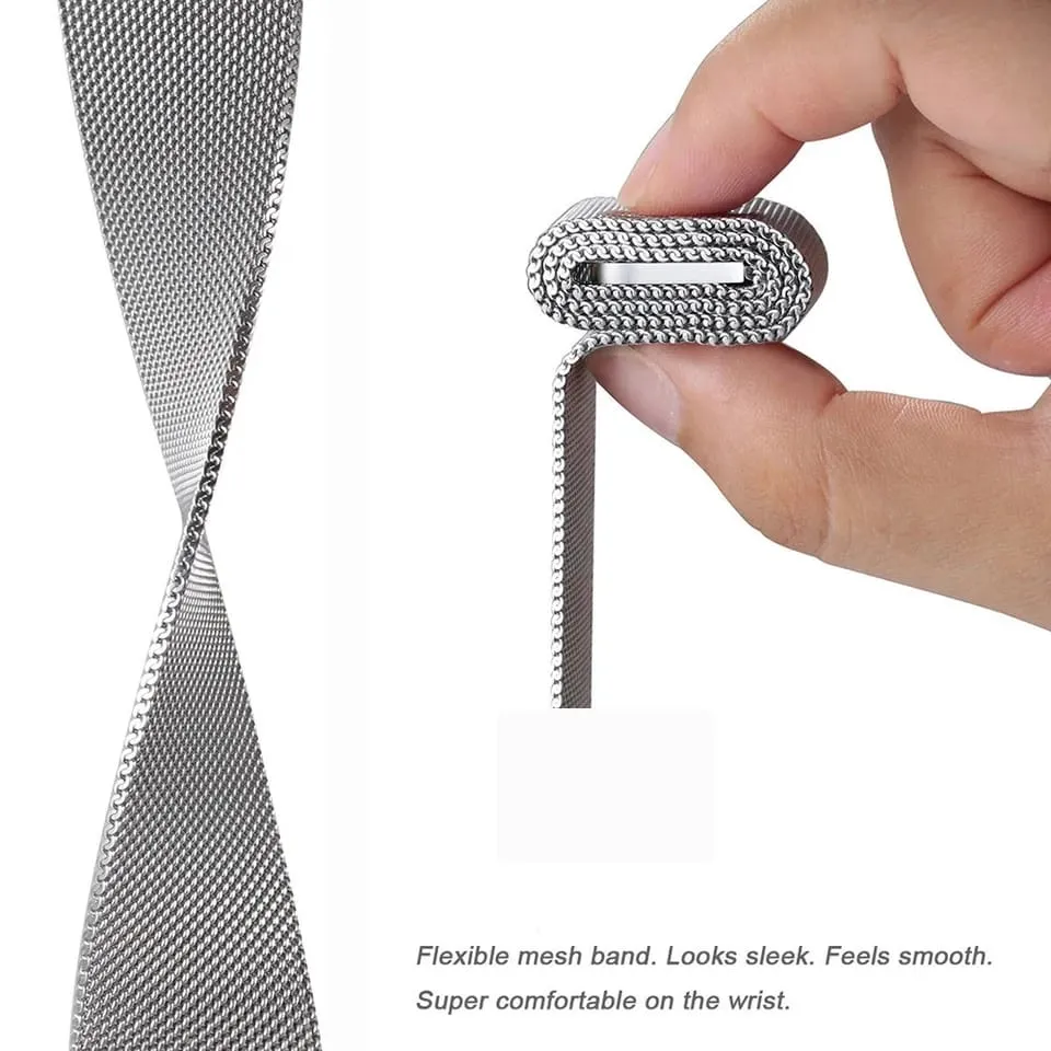 20MM MAGNETIC CHAIN STRAPS FOR REALME SMART WATCH, TECHLFE DIZO WATCH 2 AND 2 SPORTS.