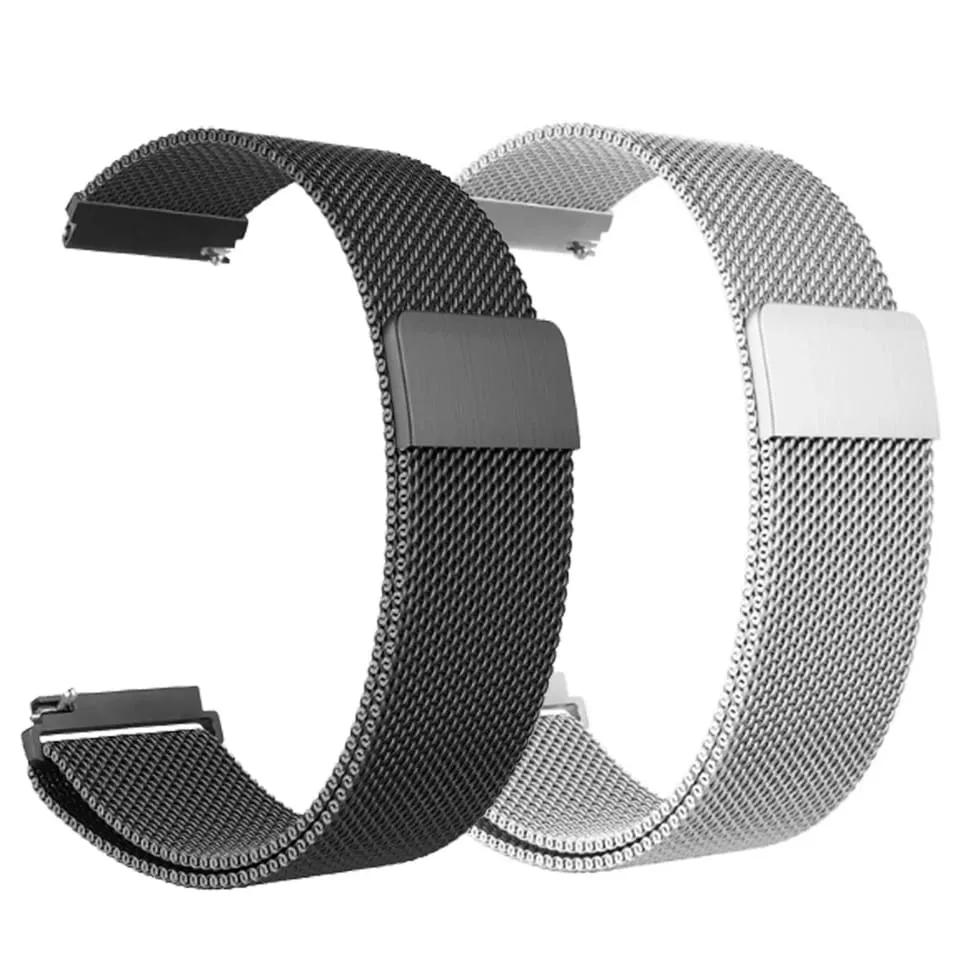 20MM MAGNETIC CHAIN STRAPS FOR REALME SMART WATCH, TECHLFE DIZO WATCH 2 AND 2 SPORTS.