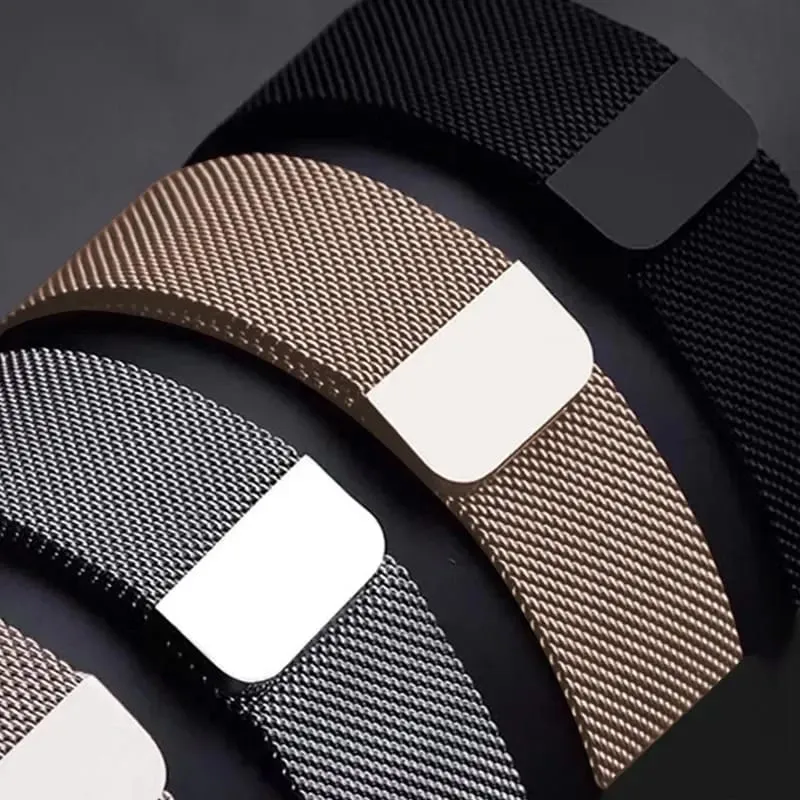 20MM MAGNETIC CHAIN STRAPS FOR REALME SMART WATCH, TECHLFE DIZO WATCH 2 AND 2 SPORTS.