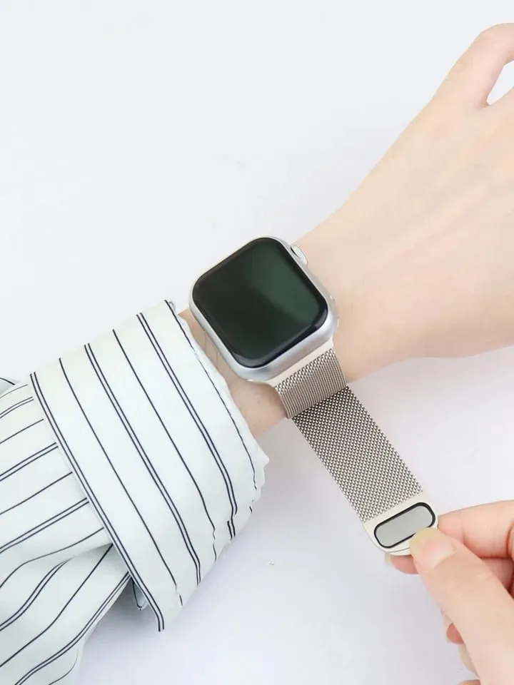 20MM MAGNETIC CHAIN STRAPS FOR REALME SMART WATCH, TECHLFE DIZO WATCH 2 AND 2 SPORTS.