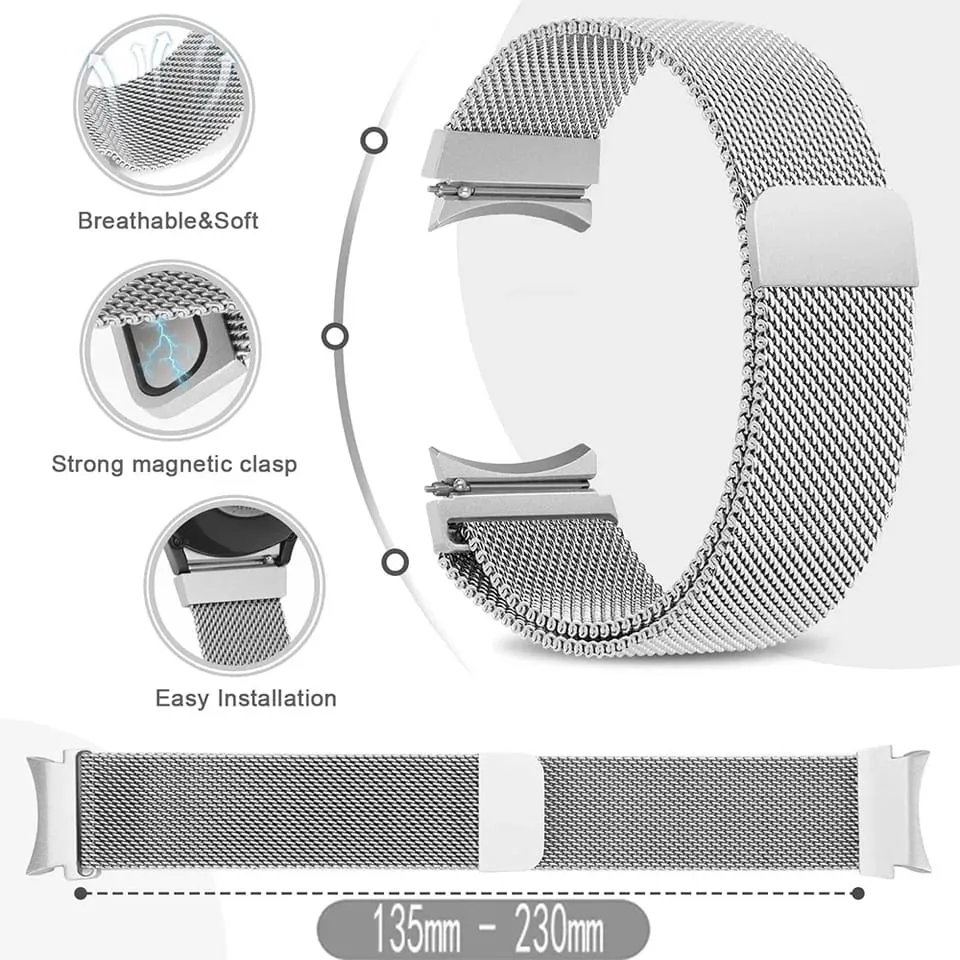 20MM MAGNETIC CHAIN STRAPS FOR XIAOMI MI WATCH 3 & WATCH 3 ACTIVE