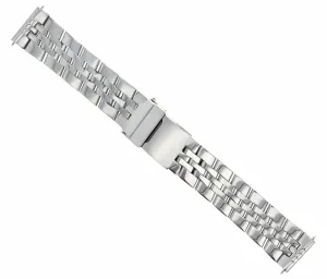 24MM WATCH BAND BRACELET FOR BREITLING SUPER AVENGER A13370 ROUND END POLISH