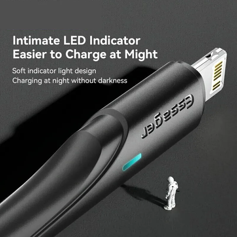 3 in 1 Usb Cable for Iphone Samsung Xiaomi Huawei Fast Charging Data Transfer