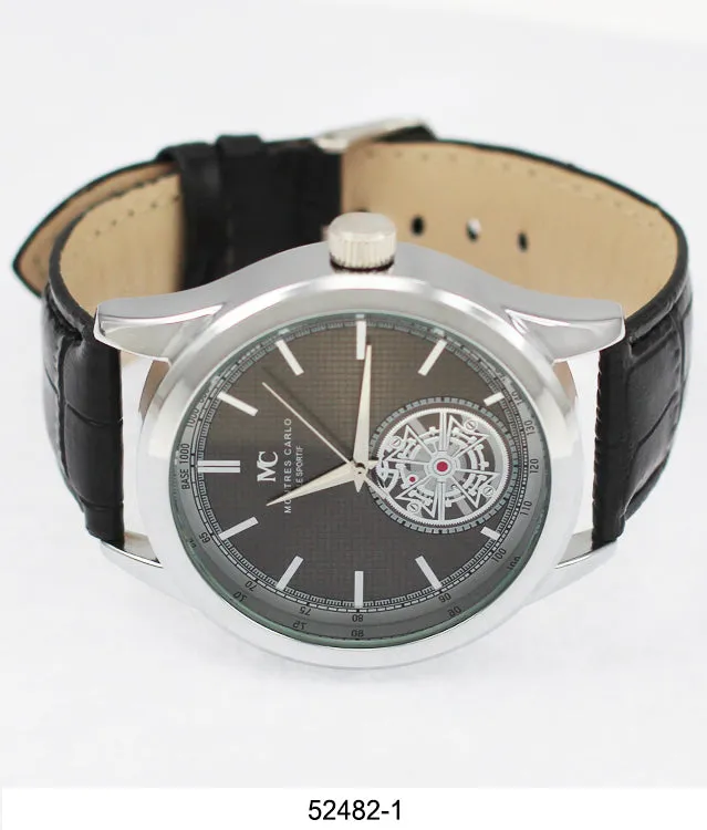 5248 - Vegan Leather Band Watch