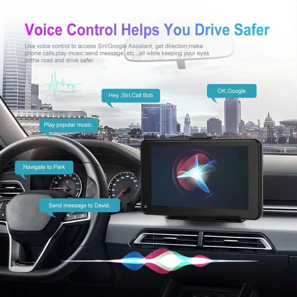 7 Inch Hd Smart Screen Carplay   Android Auto   Android - 32G
