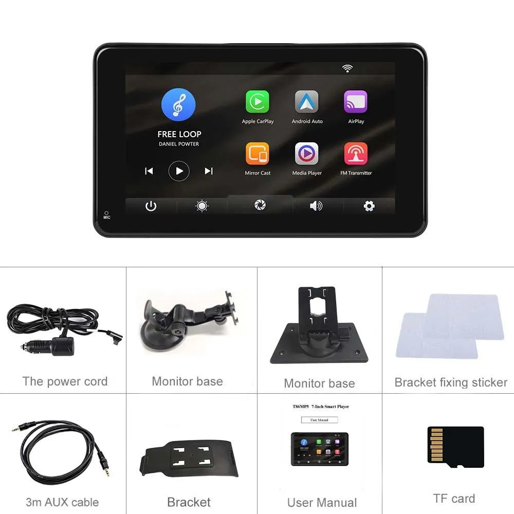 7 Inch Hd Smart Screen Carplay   Android Auto   Android - 64Gb