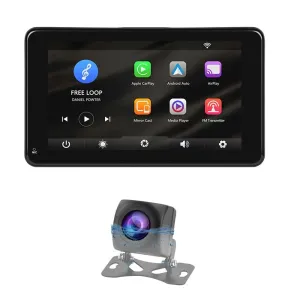 7 Inch Hd Smart Screen With Wireless Carplay & Android Auto   Camera