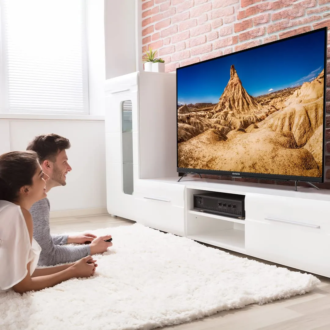 AIWA  A43FHDX1 MAGNIFIQ 108 cm (43 inches) FULL HD 1080 Smart Android LED TV  | Powered by Android 11