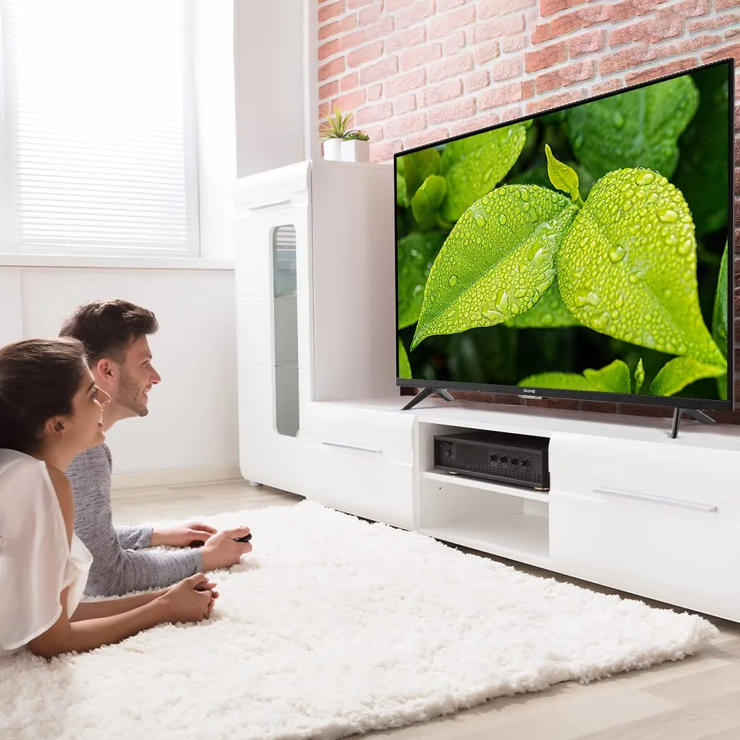 Aiwa A43UHDX3 MAGNIFIQ 108 cm (43 inches) 4K Ultra HD Smart Android LED TV (Black)  | Powered by Android 11