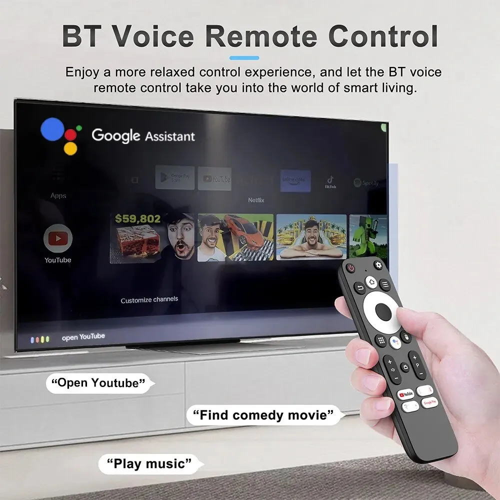 Android12 Atv Stick with 8k Video Wifi6 Bt