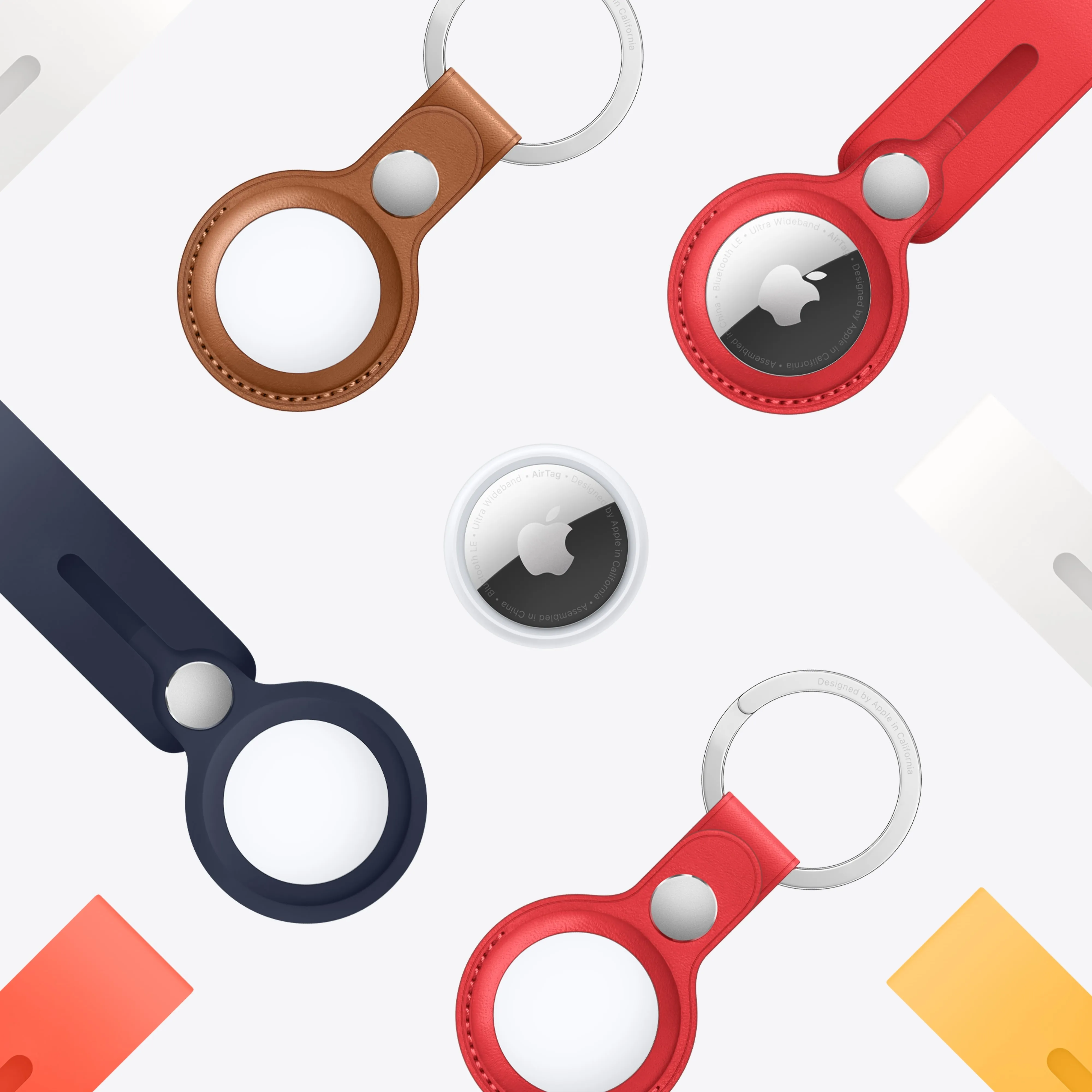 Apple AirTag - 4 Pack, Item Tracker with Apple Find My