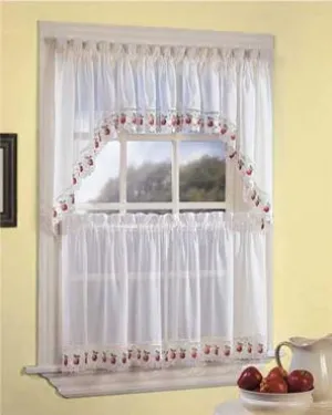 Apple Orchard Tier, Valance & Swag