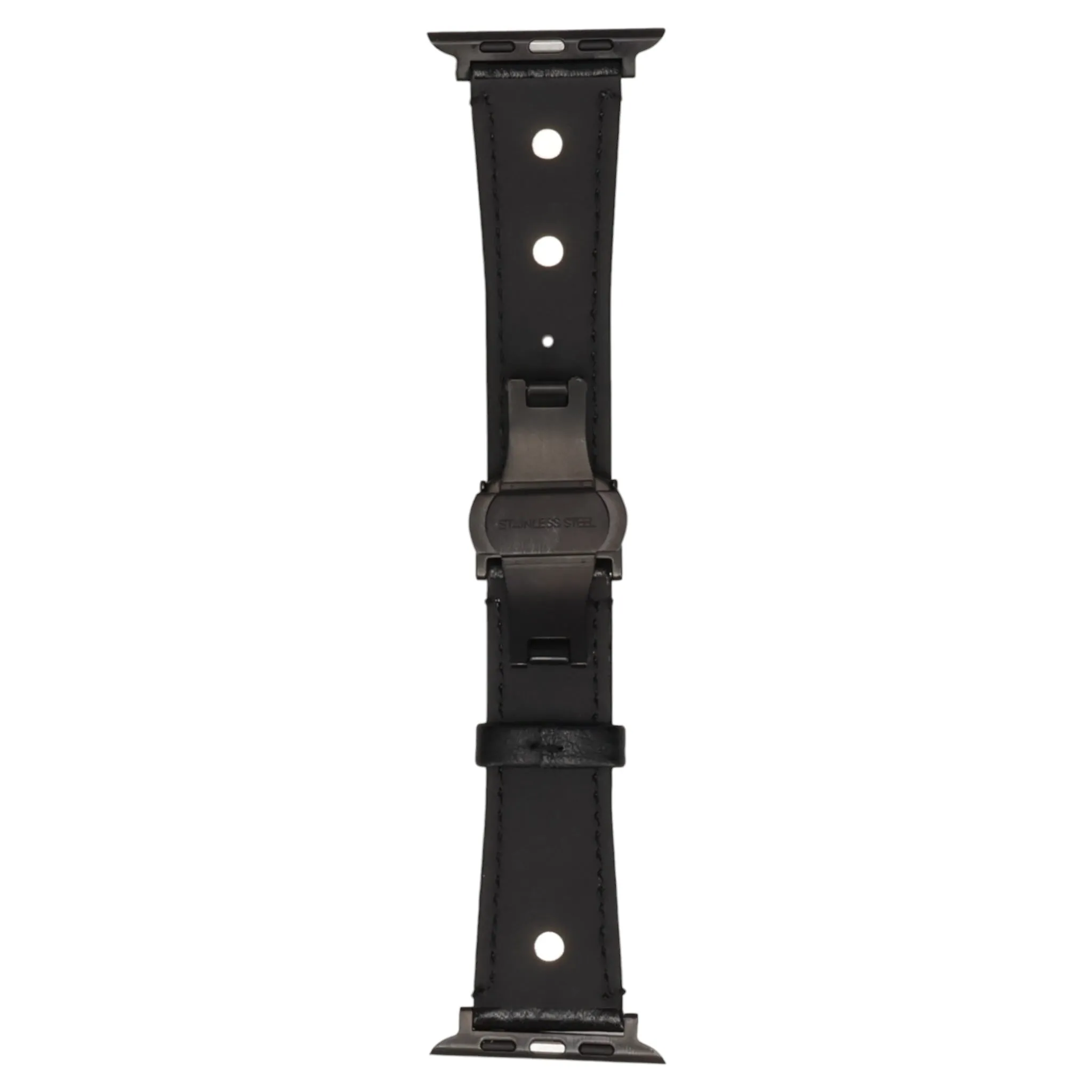 Apple Watch BAND STUDS D BUCKLE / BLACK
