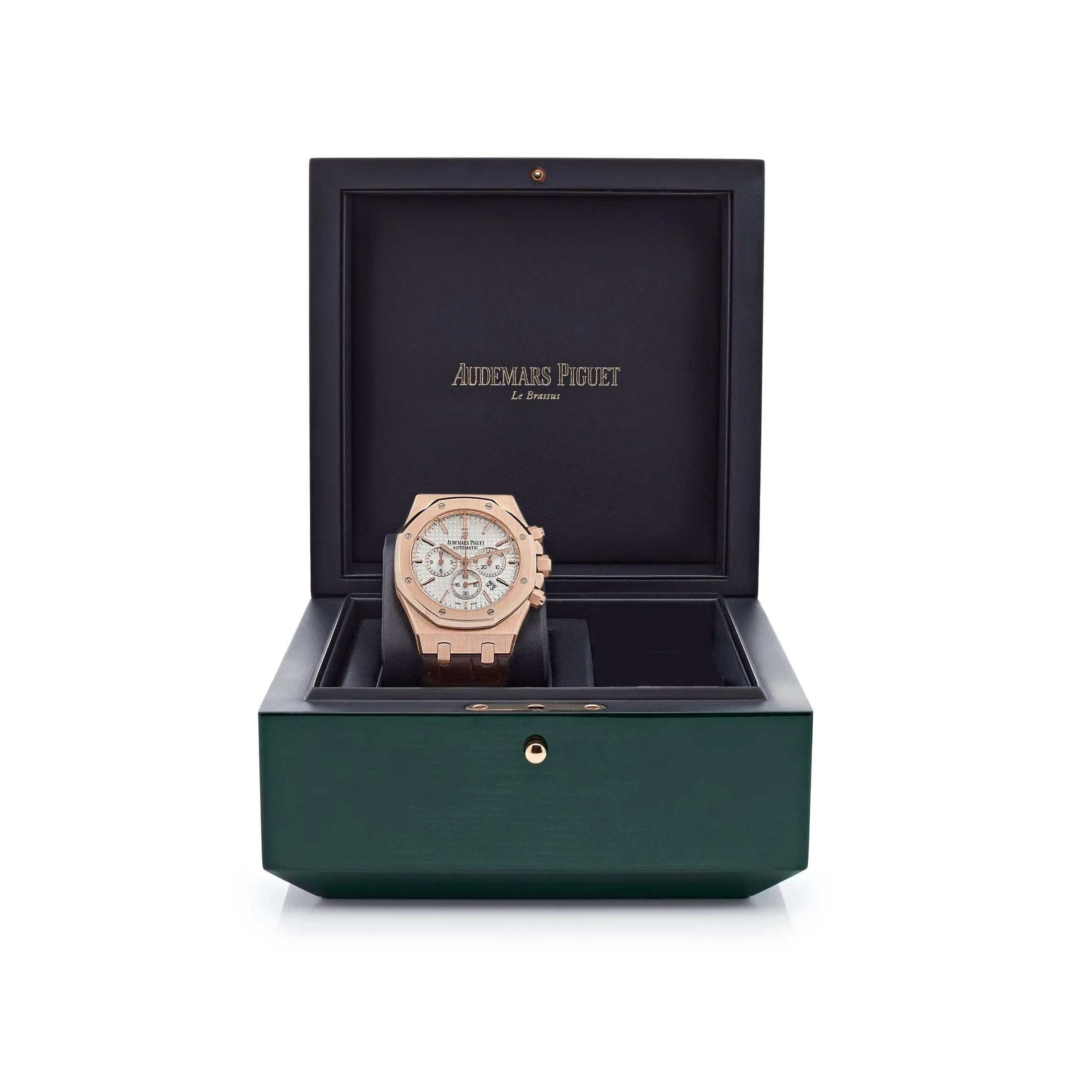 Audemars Piguet Royal Oak 26320OR.OO.D088CR.01 Chronograph Rose Gold Silver Dial