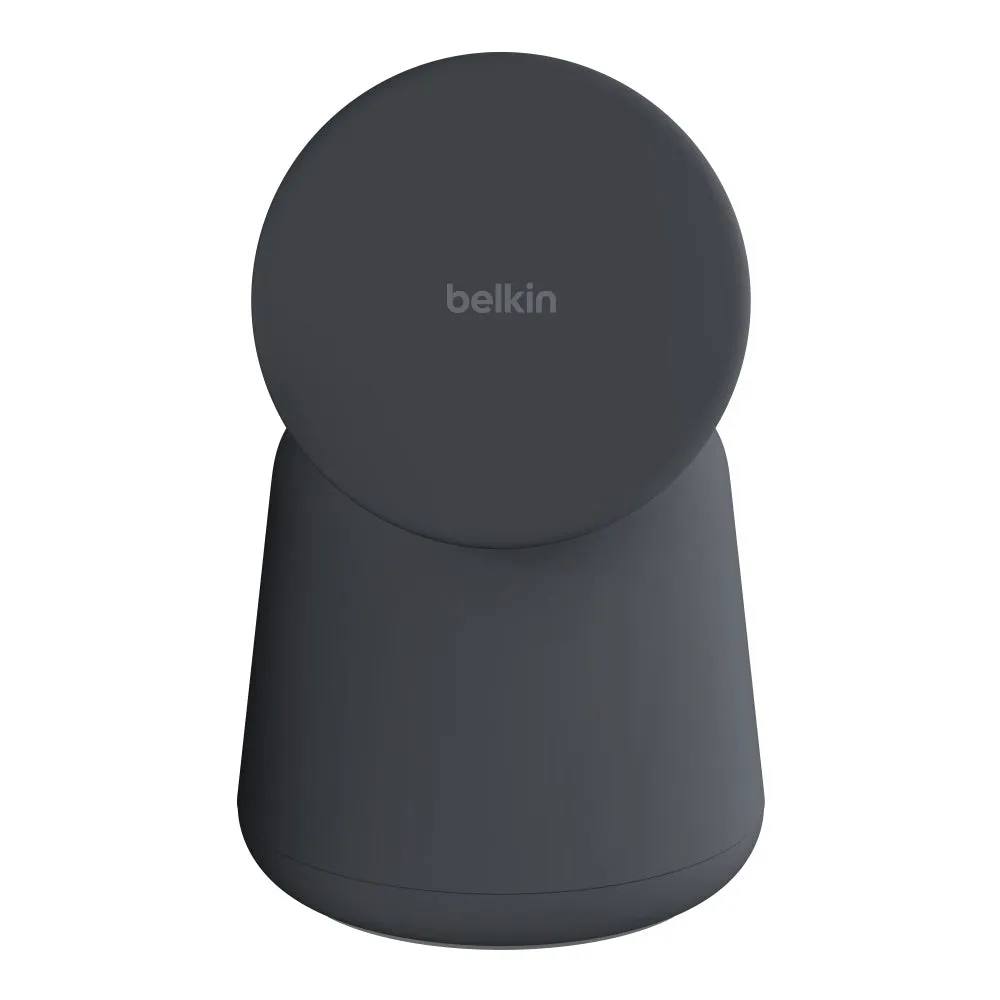BELKIN BoostCharge Pro 2-In-1 Wireless Stand Fast Charger with 15W MagSafe - White