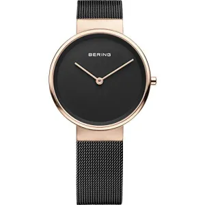 BERING Women Analog Quartz Classic Collection Watch with Stainless Steel Strap & Sapphire Crystal 14531-362