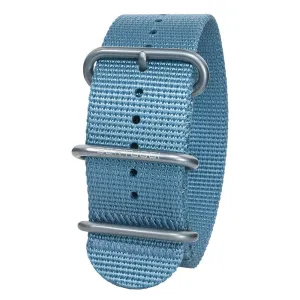 Bertucci DX3 Men's Sea Dog Nylon Blue Grey Watch Band - B-111