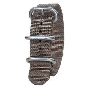 Bertucci DX3 Nylon Dark Khaki Watch Band - B-119