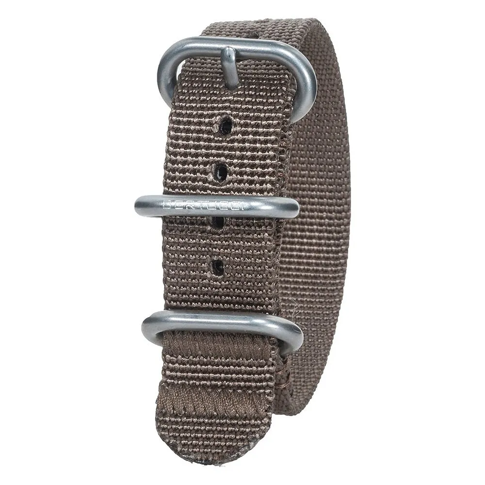 Bertucci DX3 Nylon Dark Khaki Watch Band - B-119