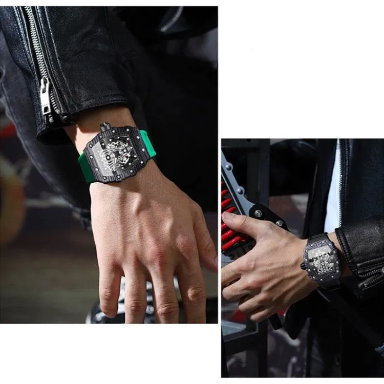 BINBOND B6577 30m Waterproof Quartz Watch in Barrel Design