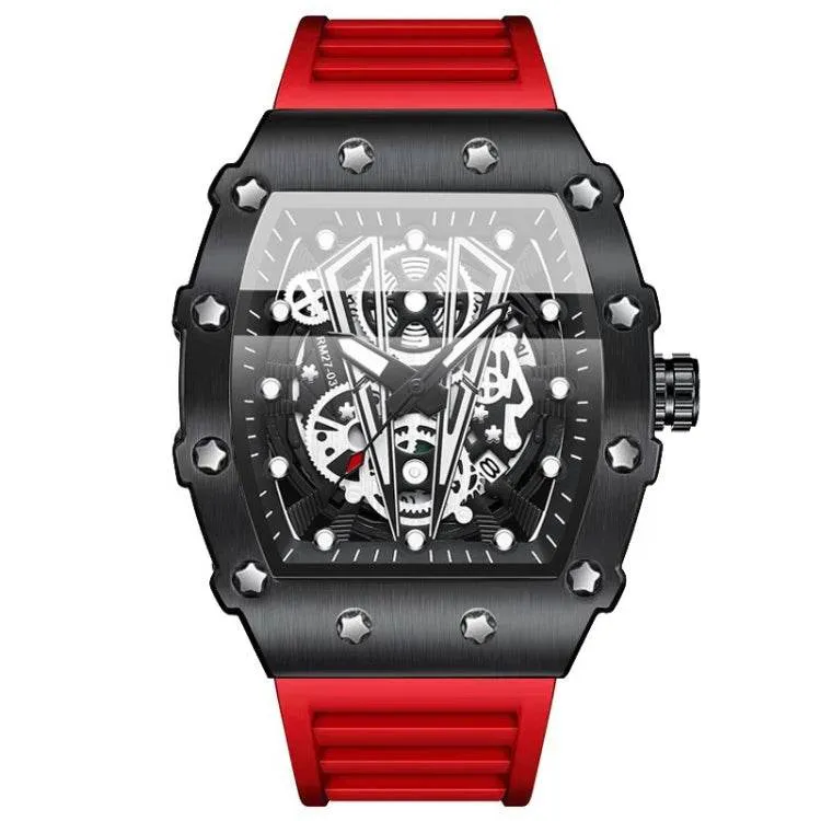 BINBOND B6577 30m Waterproof Quartz Watch in Barrel Design