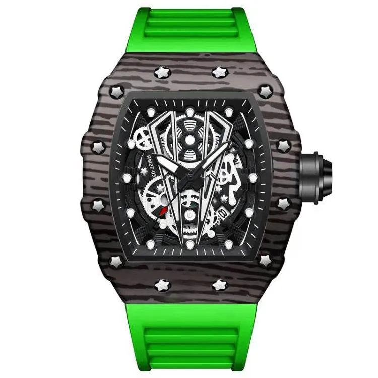 BINBOND B6577 30m Waterproof Quartz Watch in Barrel Design