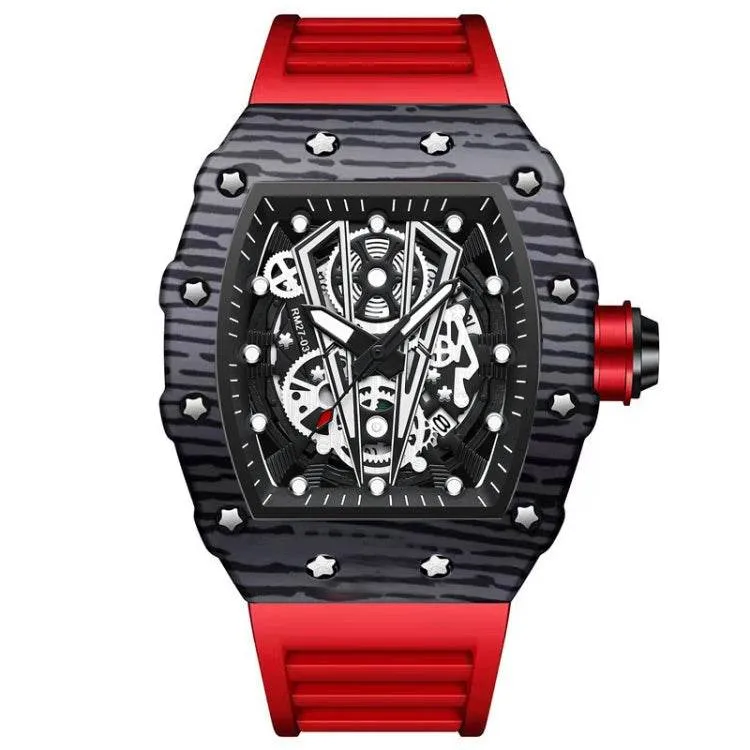 BINBOND B6577 30m Waterproof Quartz Watch in Barrel Design