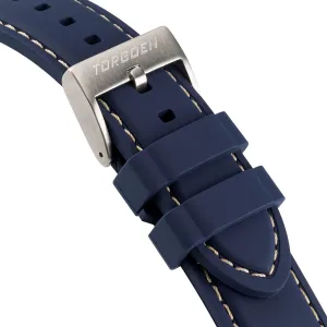 Blue Silicone Strap | 22mm Form-Fit