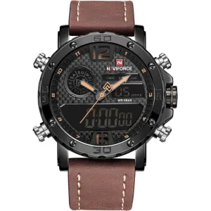 BOOPDO DESIGN DOUBLE DISPLAY MULTI FUNCTION WATERPROOF WATCHES