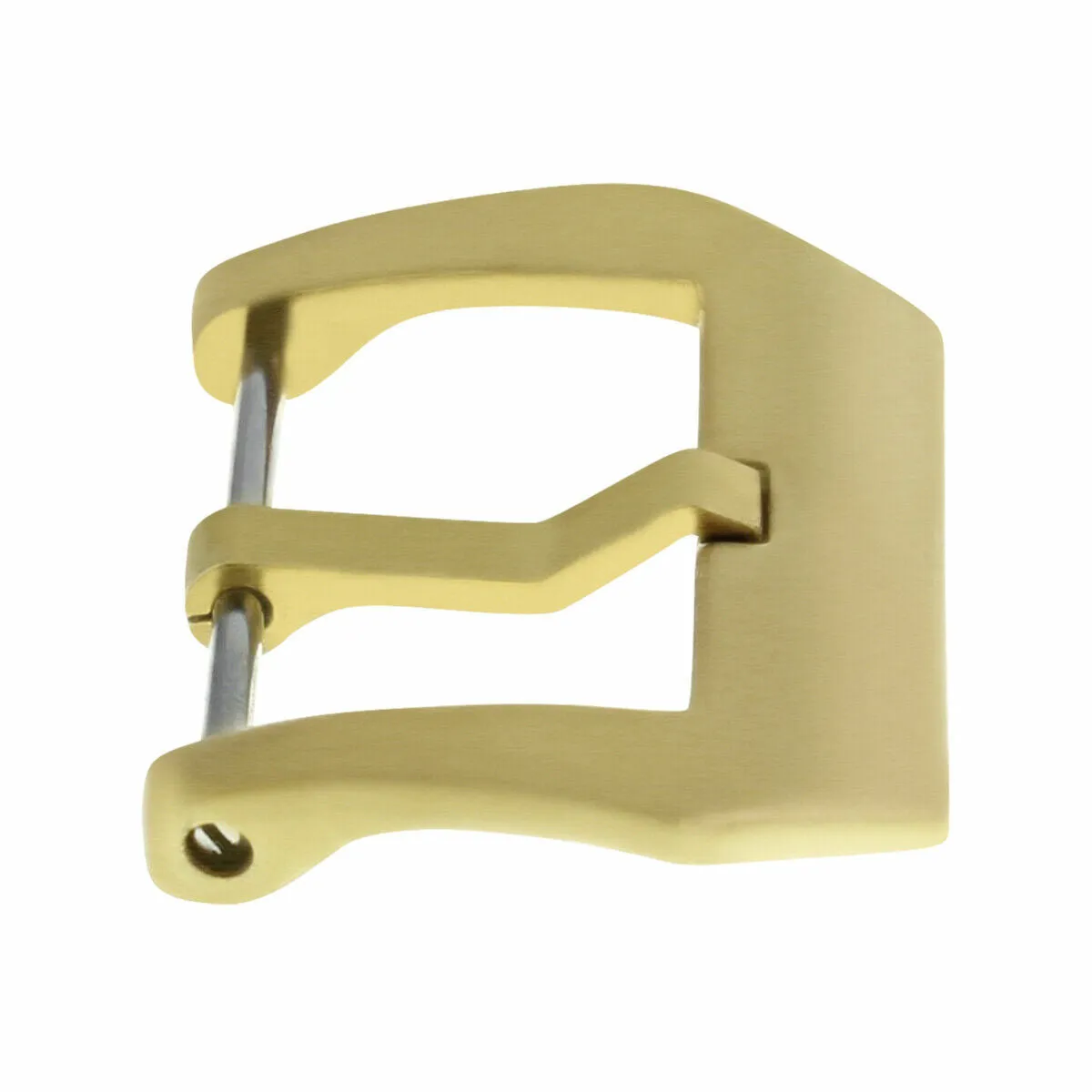 BRONZE 24MM PRE-V SCREW-IN BUCKLE FIT LEATHER RUBBER STRAP BAND FOR 44MM PANERAI