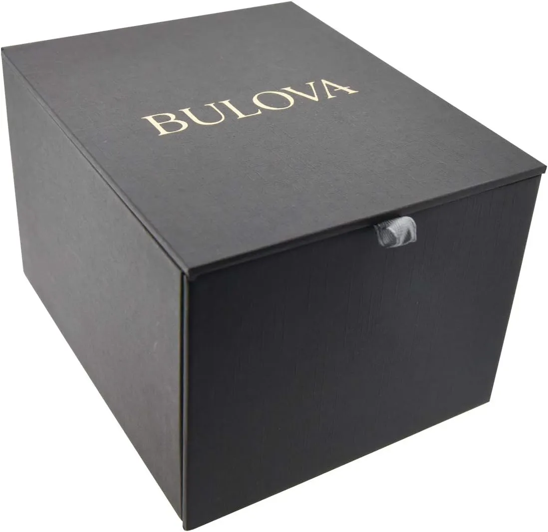 Bulova Men's Classic Sport Stainless Steel 6-Hand Chronograph Quartz Watch