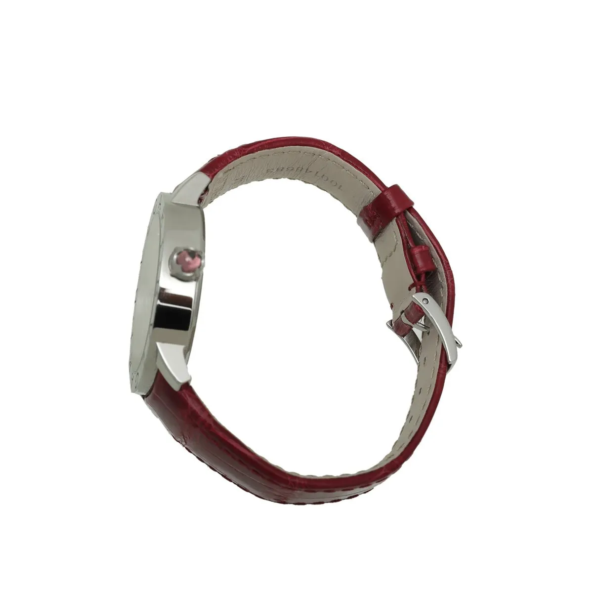 Bvlgari Bvlgari Burgundy Steel Diamond Watch