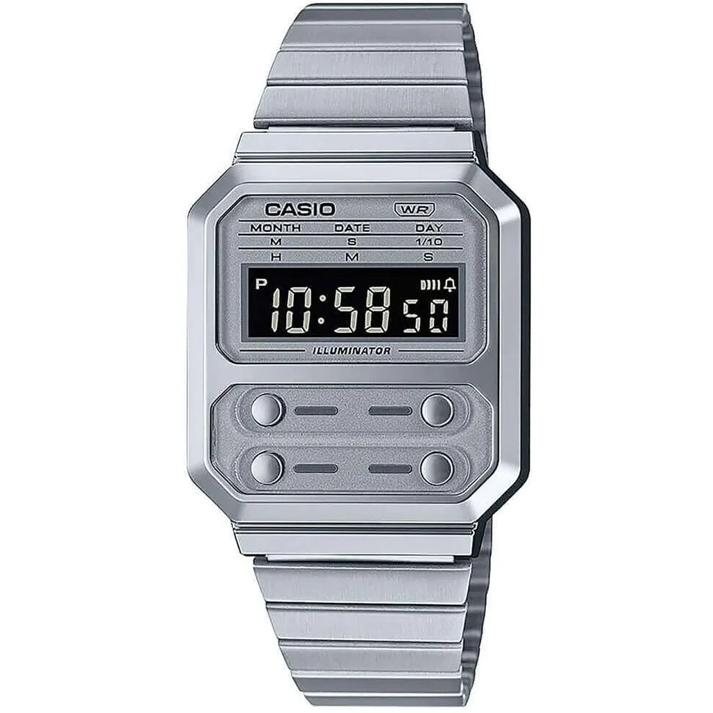 Casio A100WE-7BEF Unisex Quartz Watch - Stylish & Durable