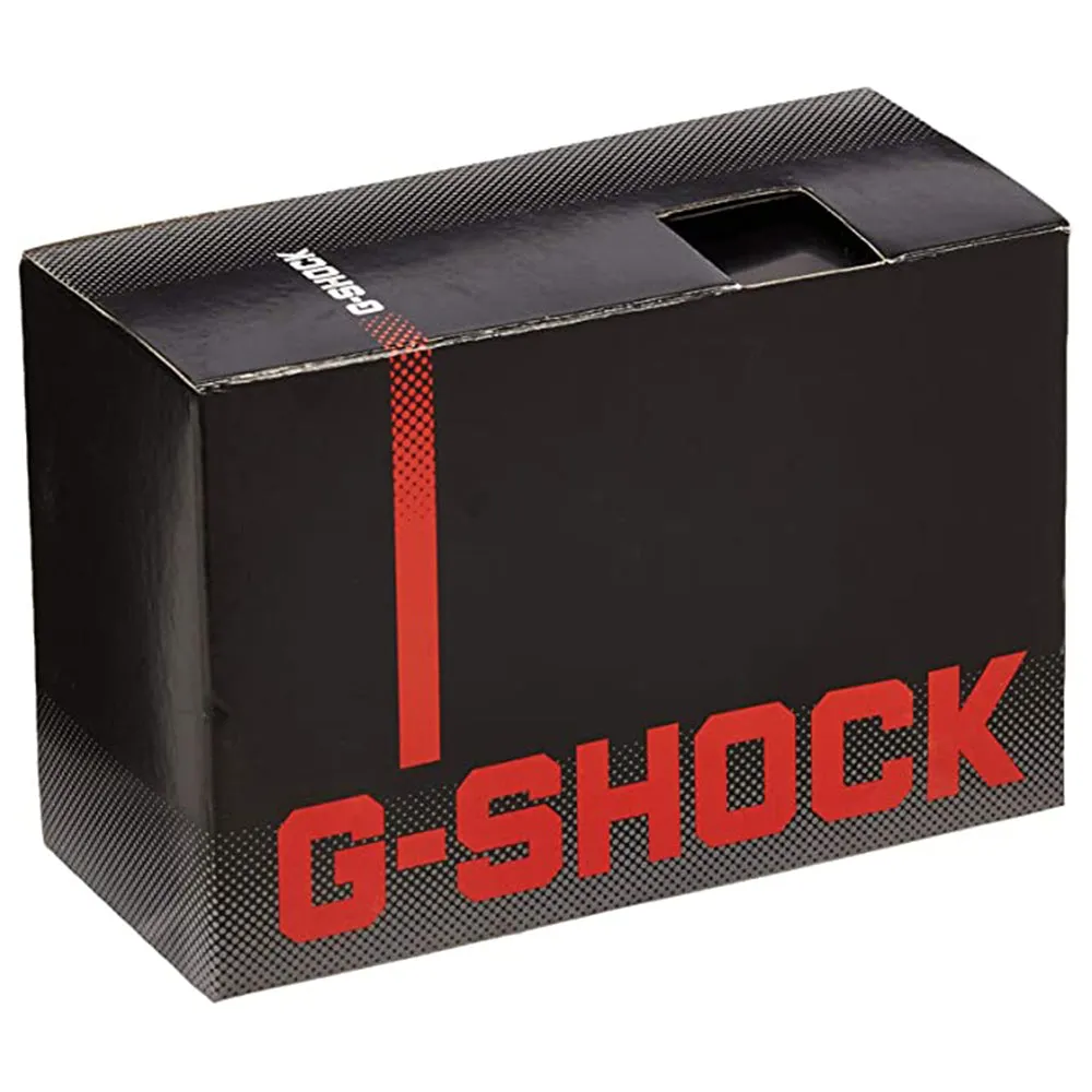 Casio Unisex Gray Dial Resin Band G-Shock Quartz Sport Watch - GD350-8