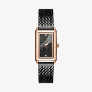 Casual Rectangle Case Quartz Watch