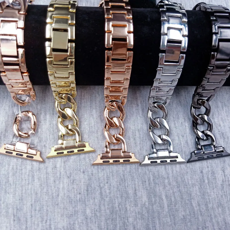 Chic Chain Style Replacement Strap for Apple Watches