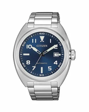 Citizen  Aviator Automatic Blue Dial Mens Watch NJ0100-89L