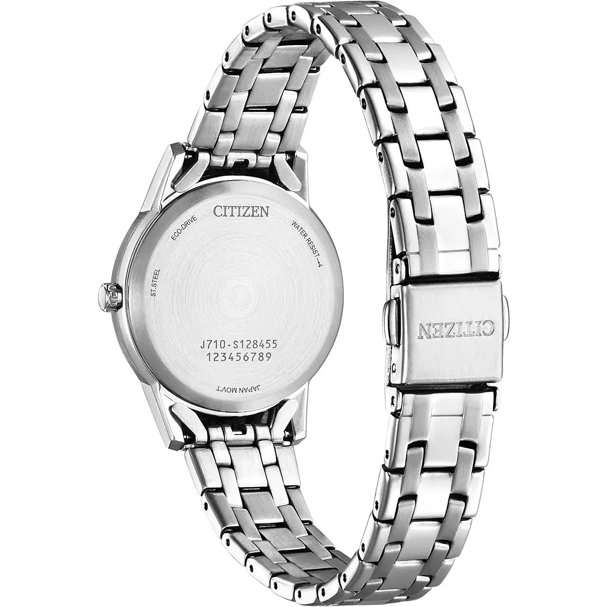 Citizen Eco-Drive Ladies Silhouette Blue Dial Watch