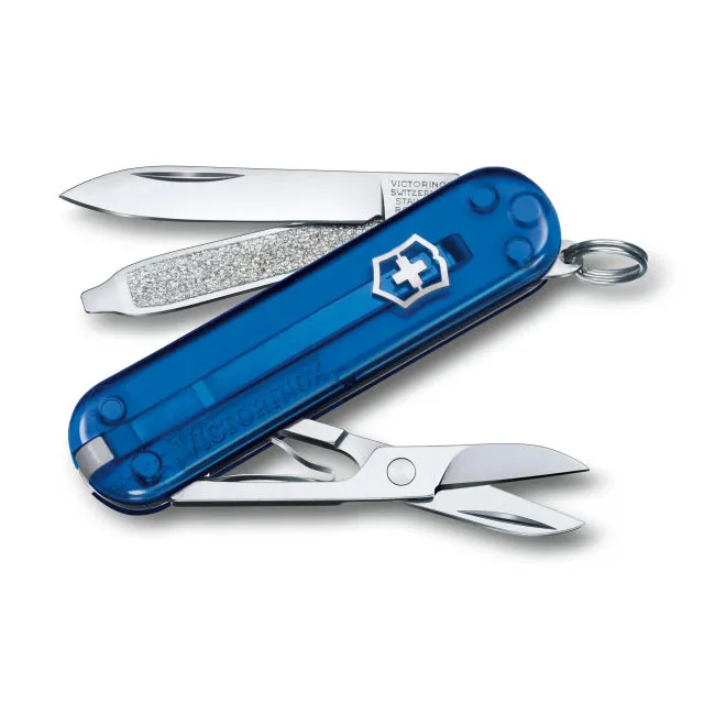 Classic SD Transparent Victorinox pocket knife (Green, 2 in)