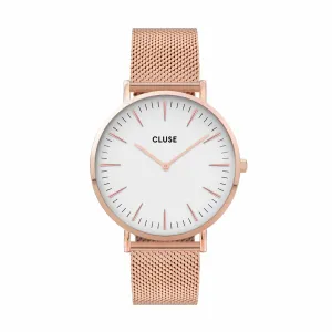 CLUSE Boho Chic Mesh Rose Gold Watch CW0101201001